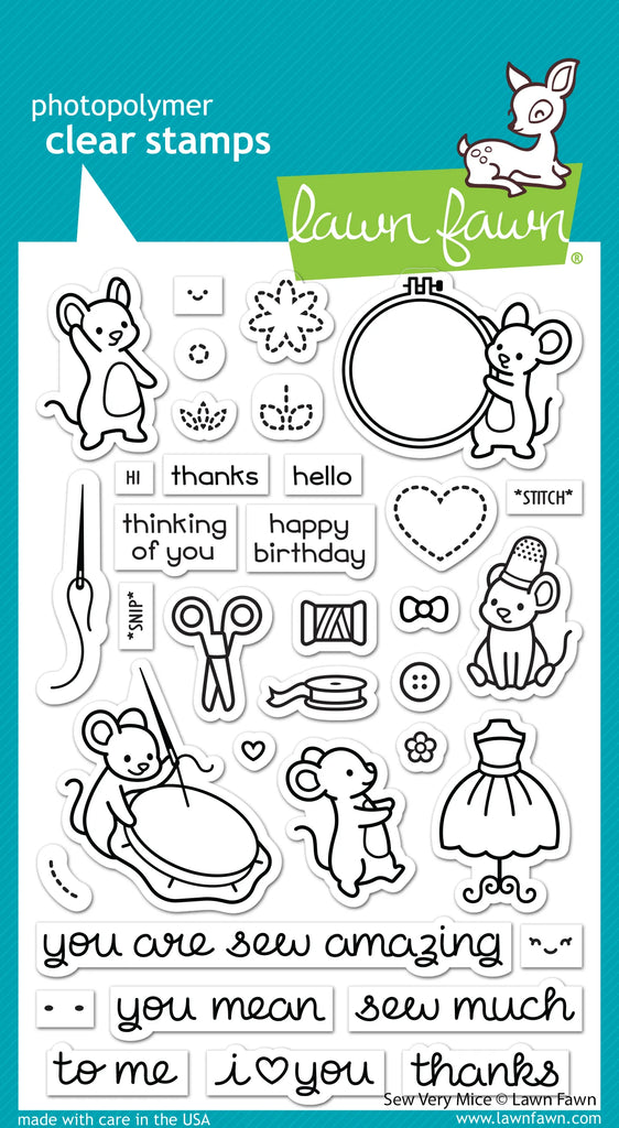 Coudre des souris très