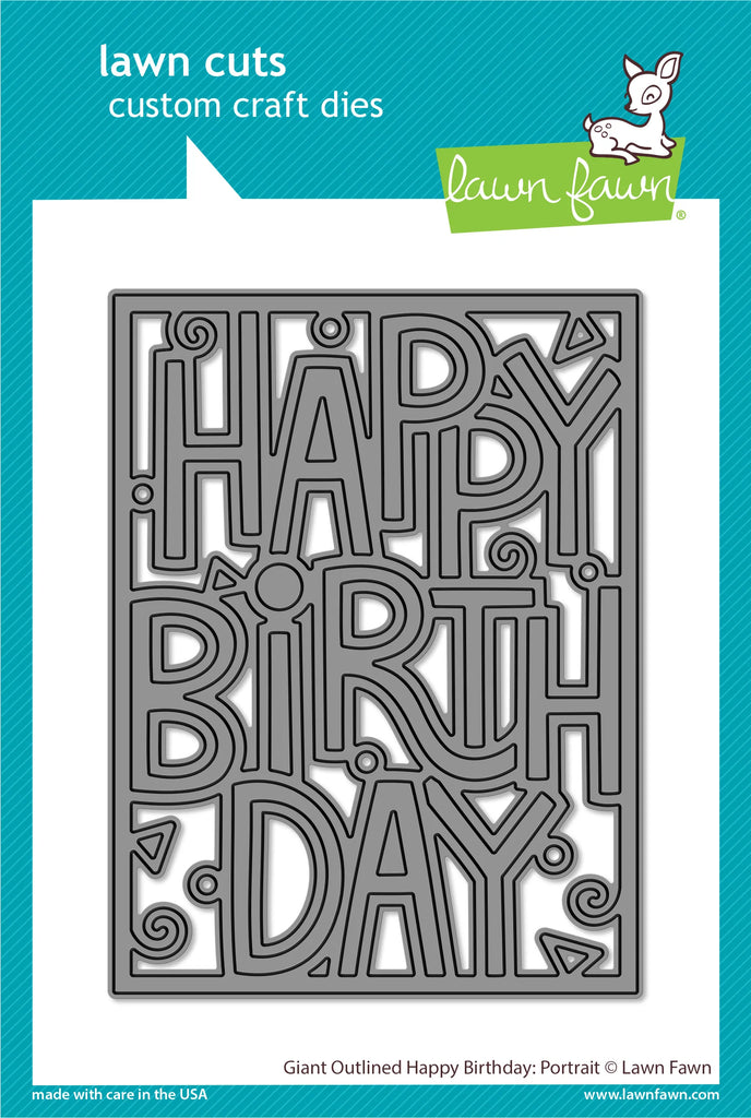 Joyeux anniversaire aux contours géants : Portrait