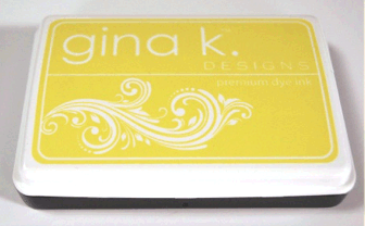 Tampon encreur GKD grande goutte de citron