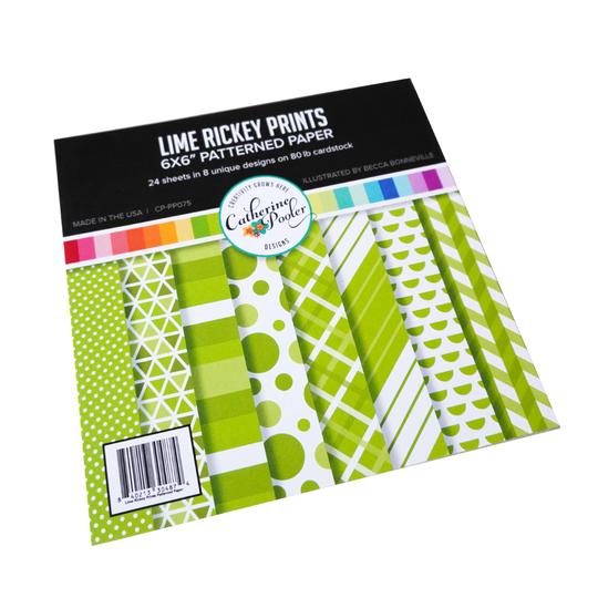 Papier à motifs Lime Rickey Prints