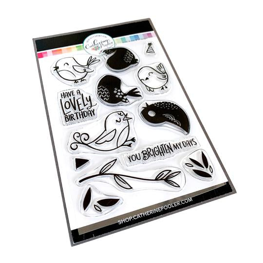 Ensemble de tampons Lovely Birdies