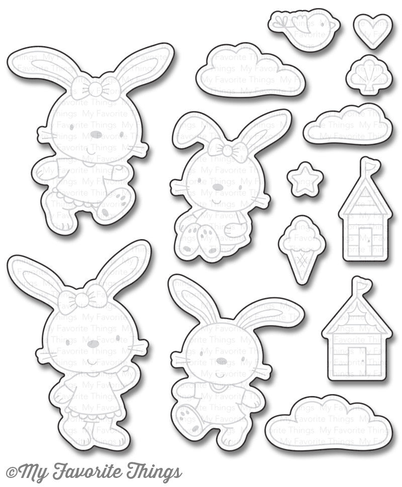 Beach Bunnies Die-namics*