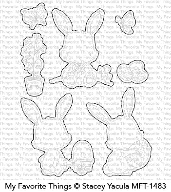 SY Easter Bunnies Die-namics*