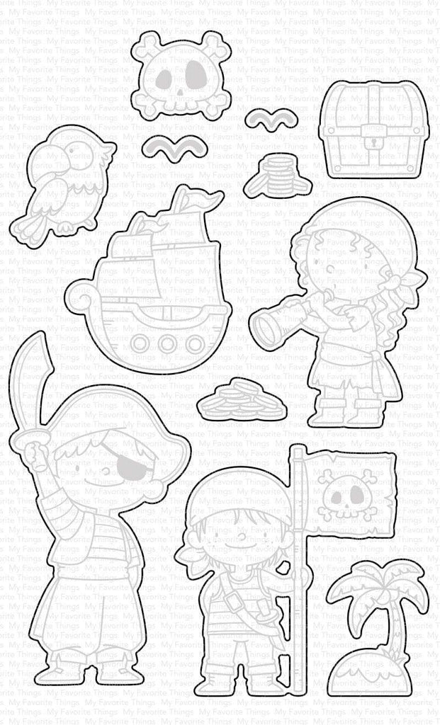 BB Party like a Pirate Die-namics*