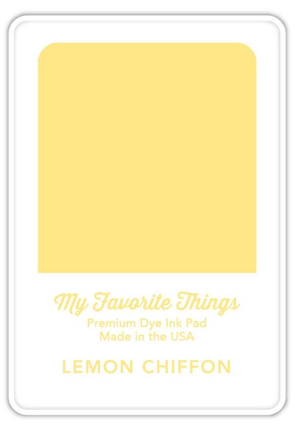 Premium Dye Ink Pad Lemon Chiffon*