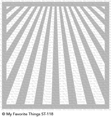 Ray of Light Stencil*