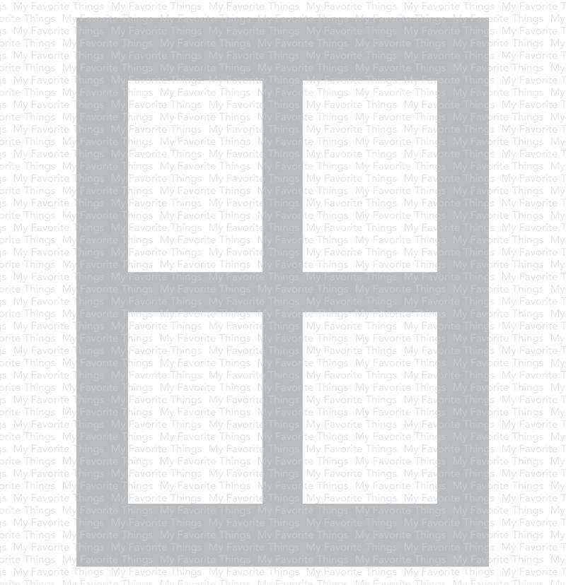 Pochoir de vitres