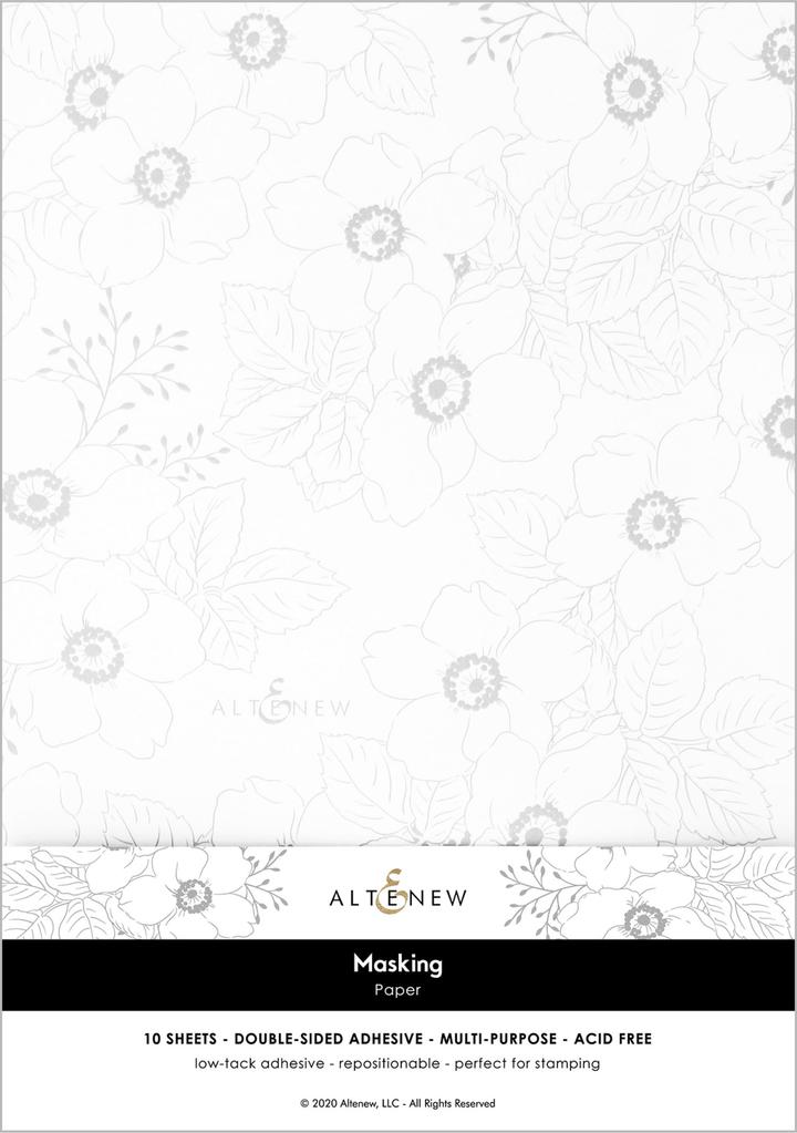 Papier de masquage (10 feuilles/jeu)