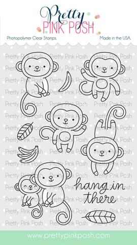 Ensemble de tampons Monkey Friends