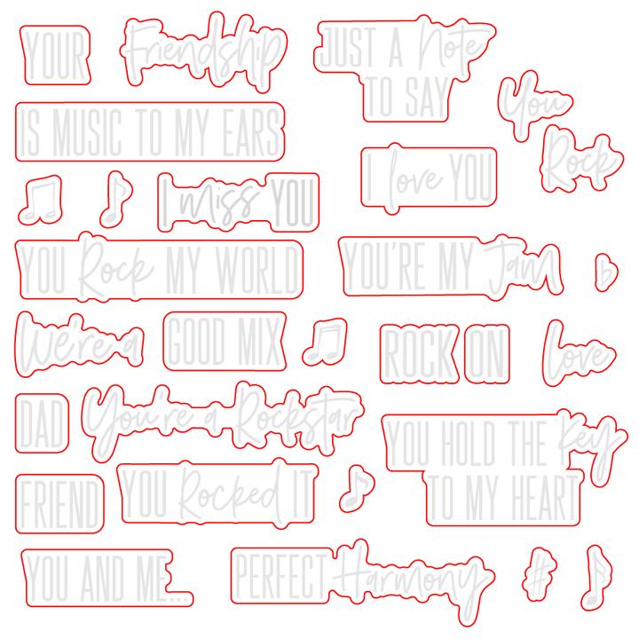 Rockstar Sentiments Honey Cuts