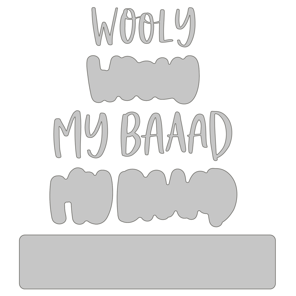 My Baaad Honey Cuts - RETIRING