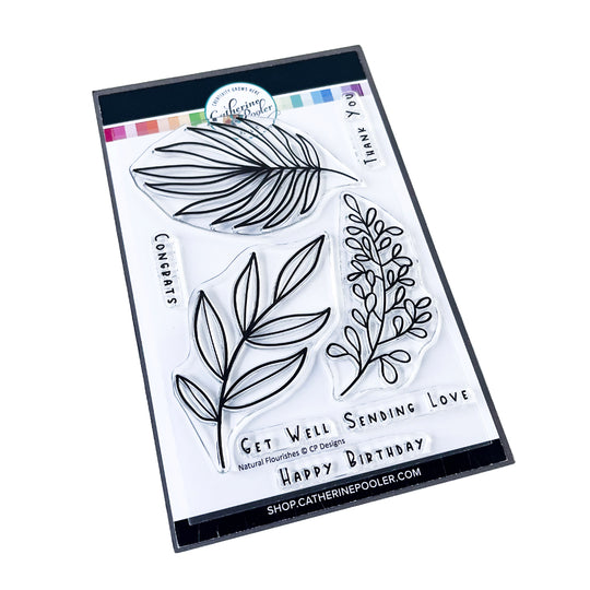 Ensemble de tampons Natural Flourishes