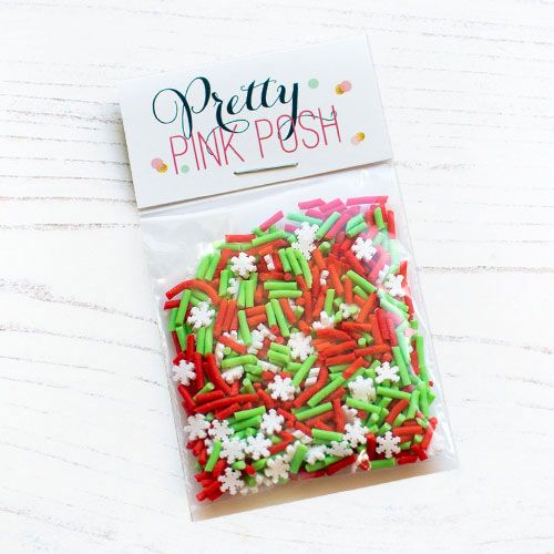Confettis en argile Holiday Cheer