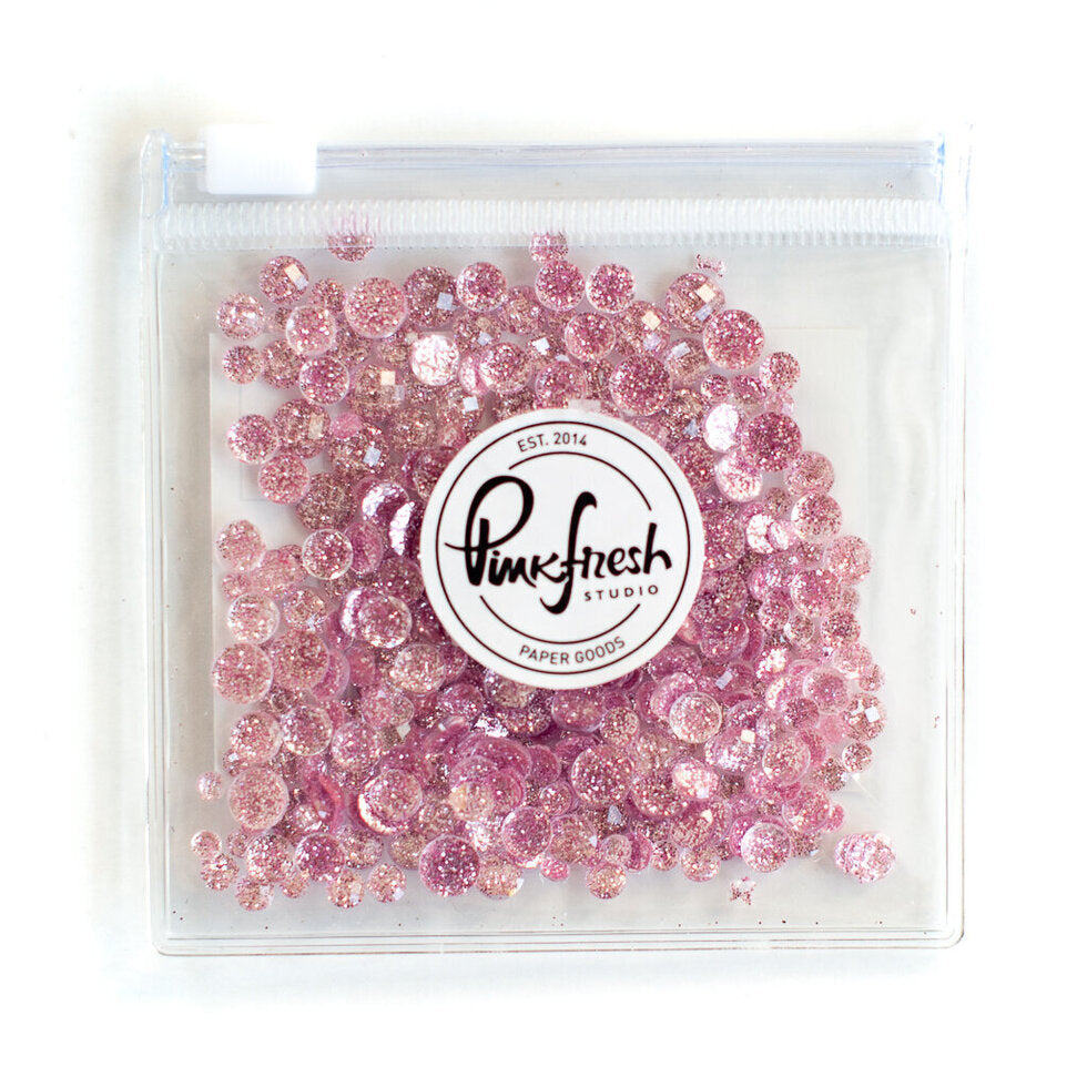 Gouttes de paillettes : Blush