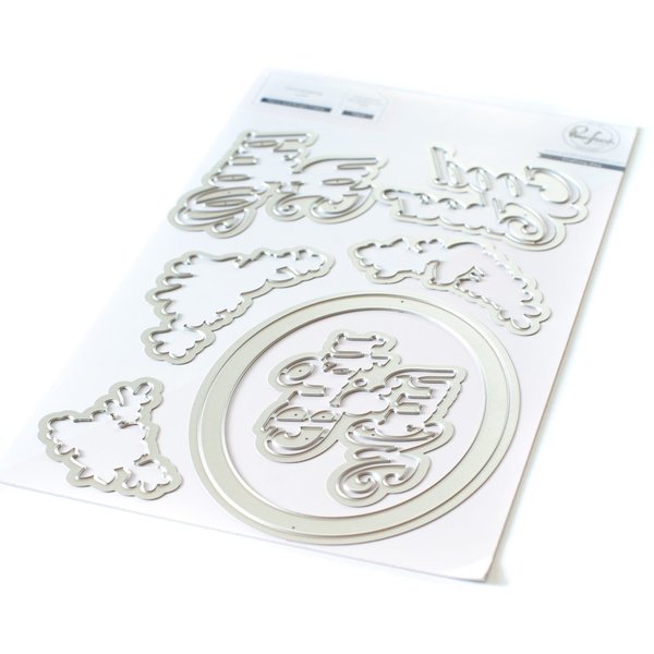 Merry and Bright Frame coordinating die set - RETIRING