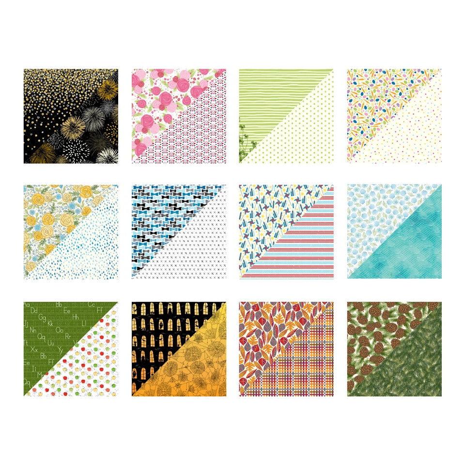 Through the Year Prints Printed Paper Pack*