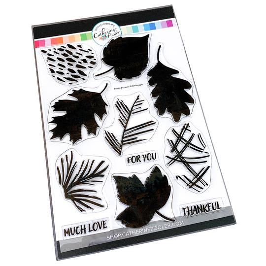 Painted Leaves Stamp Set - RETIRING