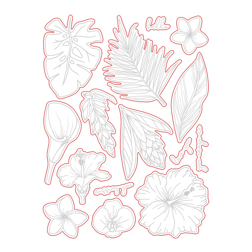 Paradise Blooms Honey Cuts - RETIRING