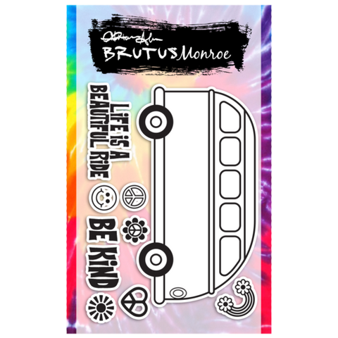 Party Bus 3x4 Stamp