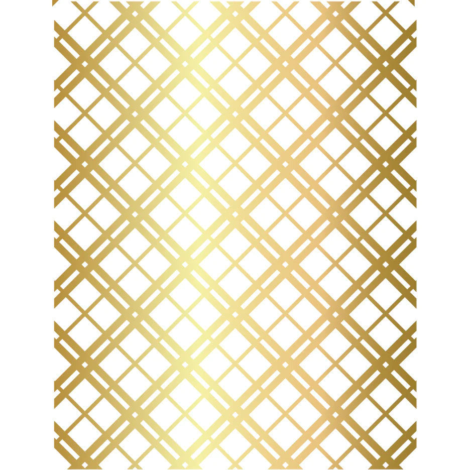 Plaque dorure à chaud Plaid A2