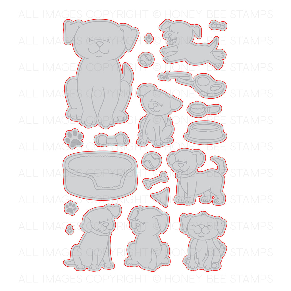 Playful Pups Honey Cuts