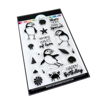 Ensemble de tampons Puffin Party