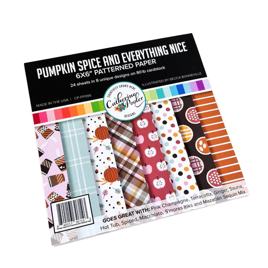 Papier à motifs Pumpkin Spice & Everything Nice