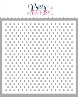 Mini Polka Dots Stencil