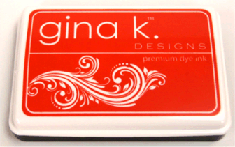 Tampon encreur GKD grand rouge chaud