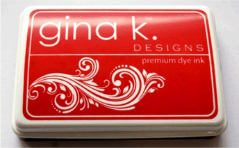 Tampon encreur GKD grand velours rouge