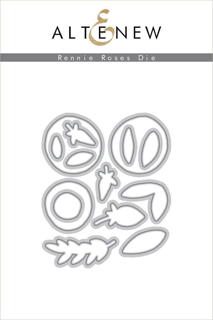 Ensemble de matrices de découpe Rennie Roses