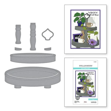 Tiered Tray Dies from the Becky's Tiered Tray Collection by Becky Roberts
