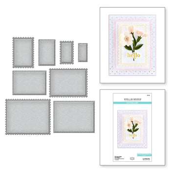 Rectangles de bord d'affranchissement de la collection Postage Edge Shapes par Becca Feeken