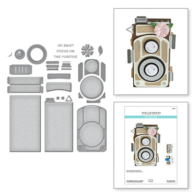 Matrices gravées pour appareil photo à double objectif Vignette 3D de la collection Vignette 3D par Becca Feeken