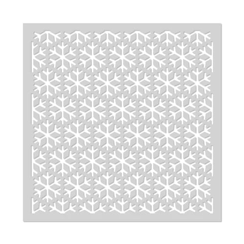 Snowflake Pattern Stencil