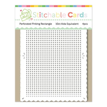 Perforated Pinking Shapes - Rectangle