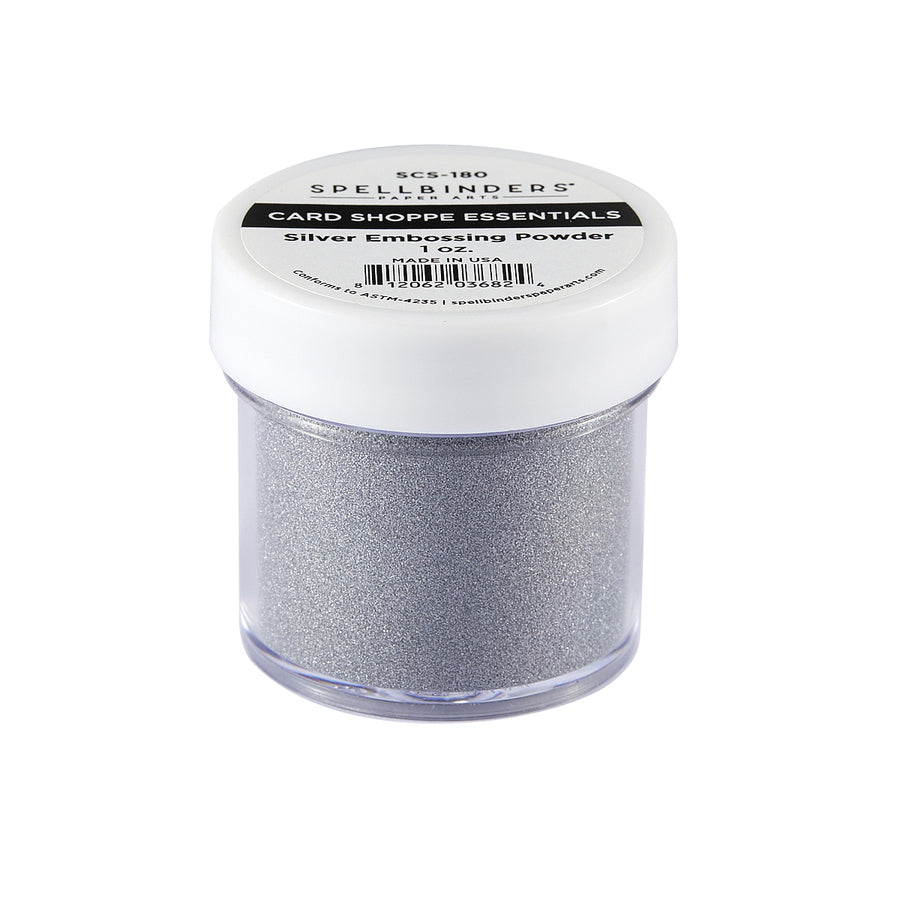 Silver Embossing Powder from the Card Shoppe Essentials Collection