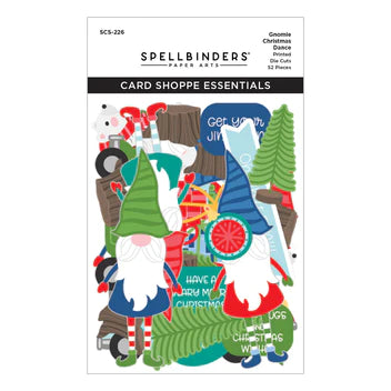 Gnomie Christmas Dance Imprimé Die Cuts de la collection Oh What Fun