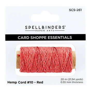 Red Cord from Sealed by Spellbinders Collection