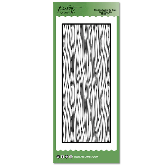 Ligne mince contre la matrice de plaque de couverture de grain