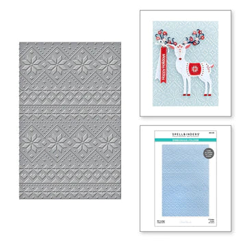 Dossier de gaufrage Ski Lodge de la collection Winter Tales de Zsoka Marko