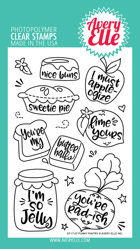 Punny Pantry Clear Stamps*