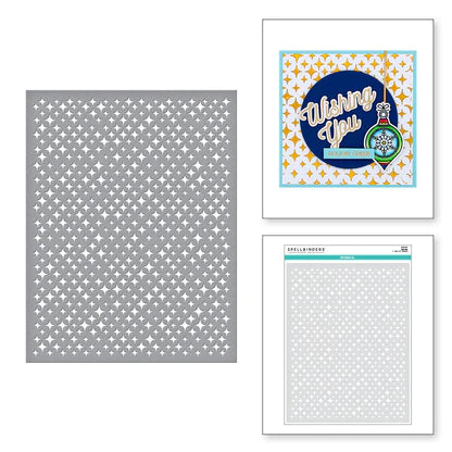 Twinkle Stencil from Gnome for Christmas Collection