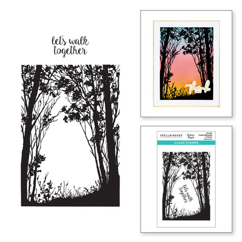 Forest Silhouette Clear Stamp Set from the Into the Wilderness Collection by Sushma Hegde