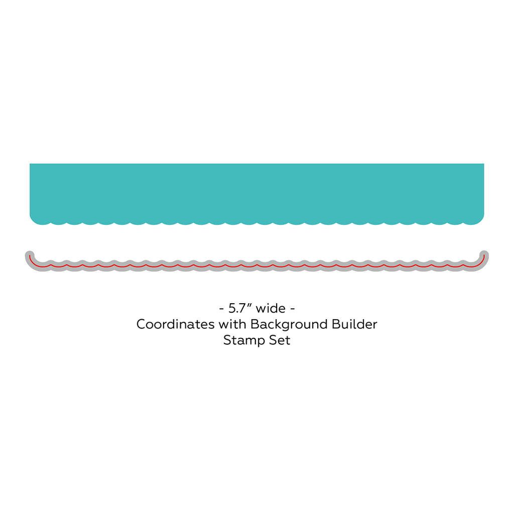 Scallop Background Builder Honey Cuts