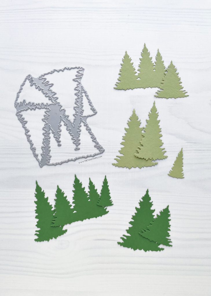 Matrice de couverture de pin