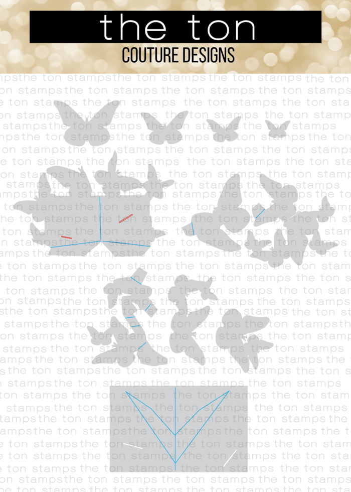 Matrices pop-up Majestic Monarchs