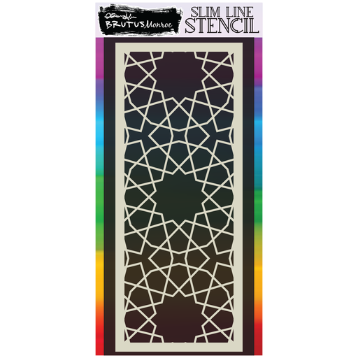 Slim Line Stencil - Star Dome*