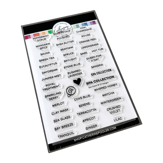 Spa Colors Stamp Set
