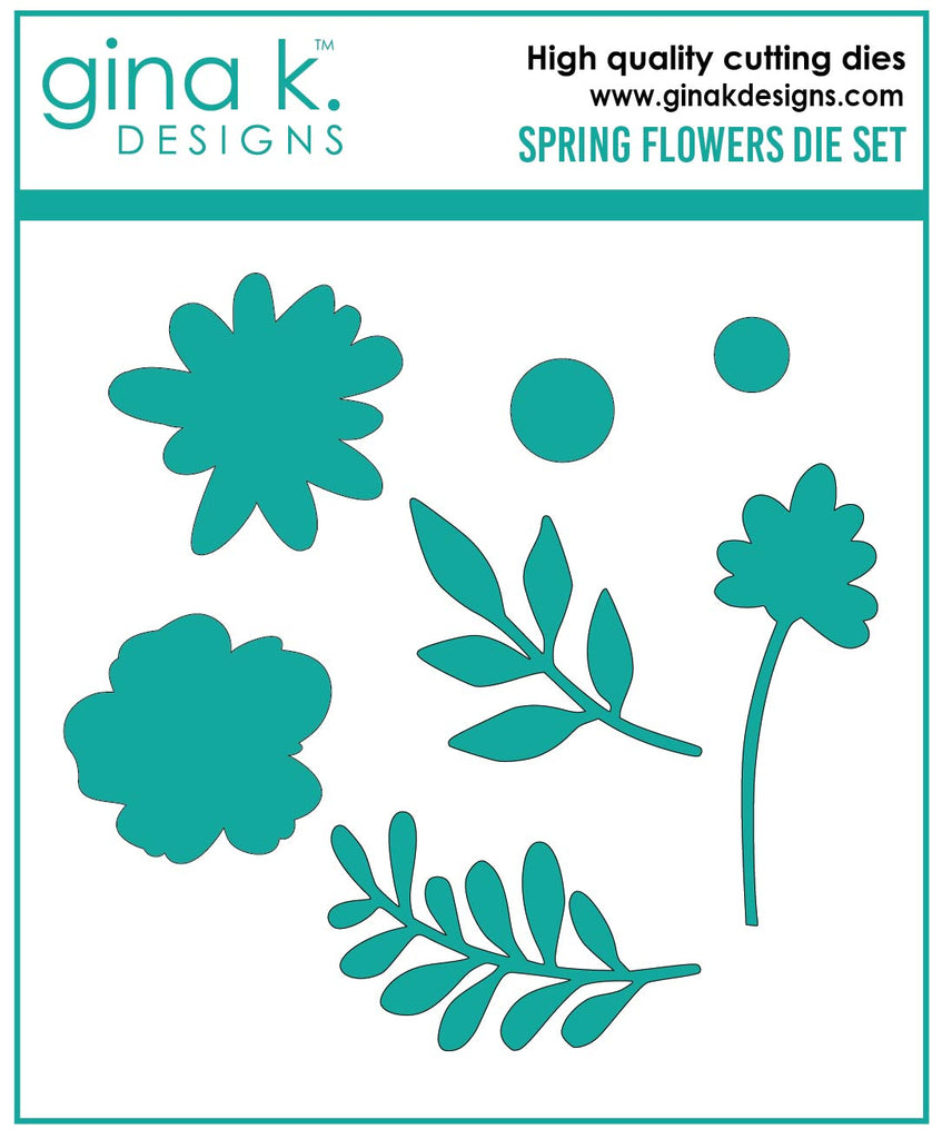 Matrices de fleurs de printemps